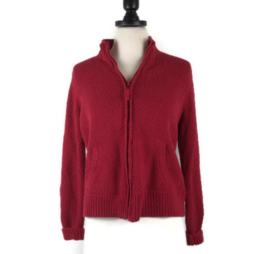 Charter Club Red Knit Sweater